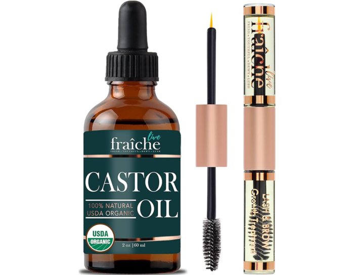 Organic Castor Oil for Face Glass